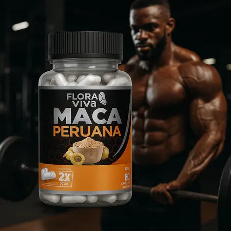 Maca Peruana 500MG - 60 Unidades | Energia, Vitalidade e Bem-Estar