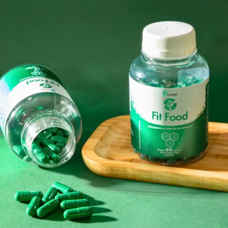 Fit Food - Inibidor de Apetite + Termogênico Natural Sem Cafeína