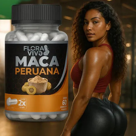 Maca Peruana 500MG - 60 Unidades | Energia, Vitalidade e Bem-Estar