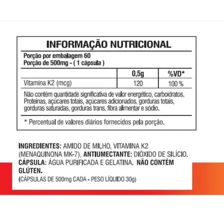 Vitamina K2 natural green 60caps